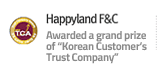 Awarded a grand prize of Korean Customers Trust Company